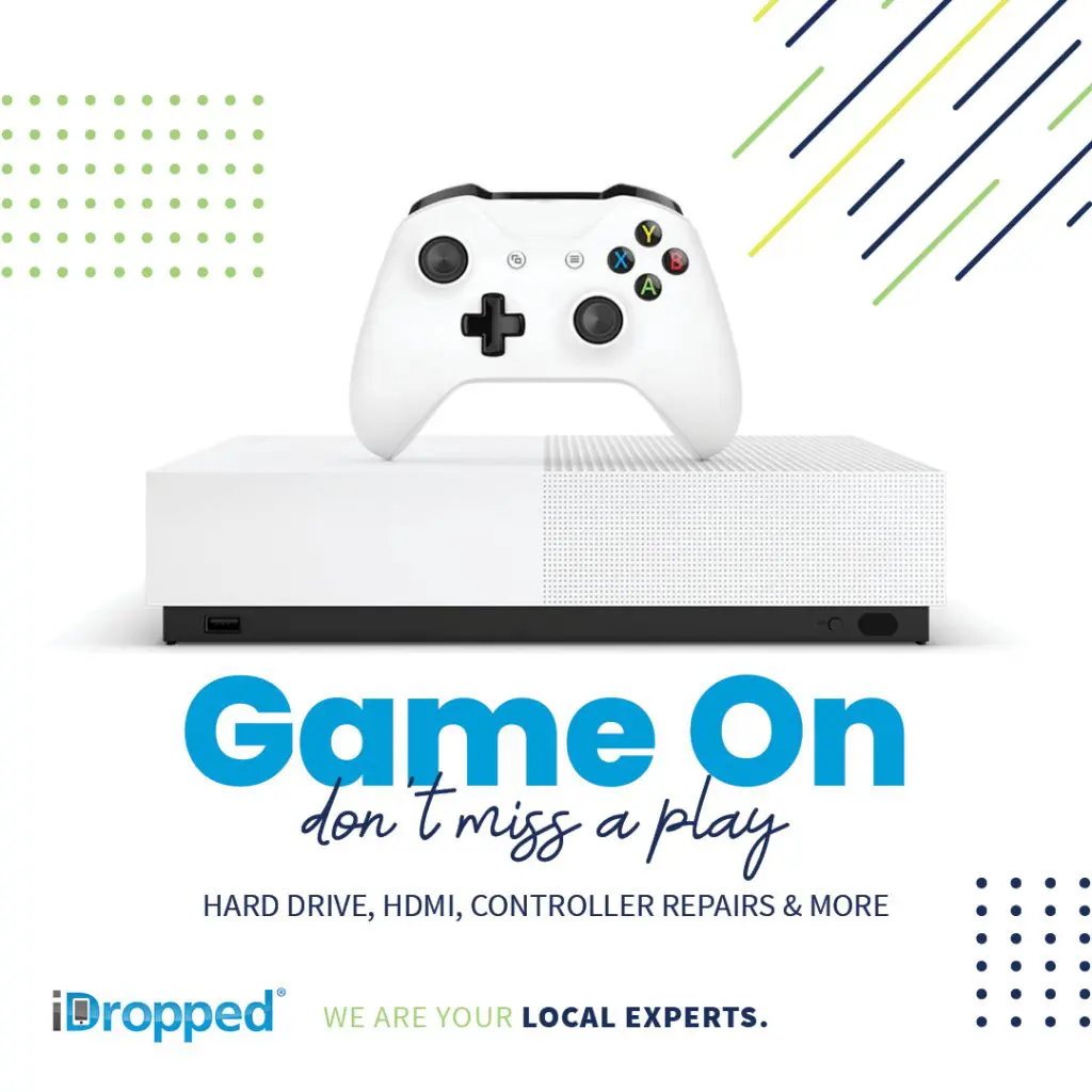 Game on! Don't miss a play! We fix playstation, xbox and nintendo switch.